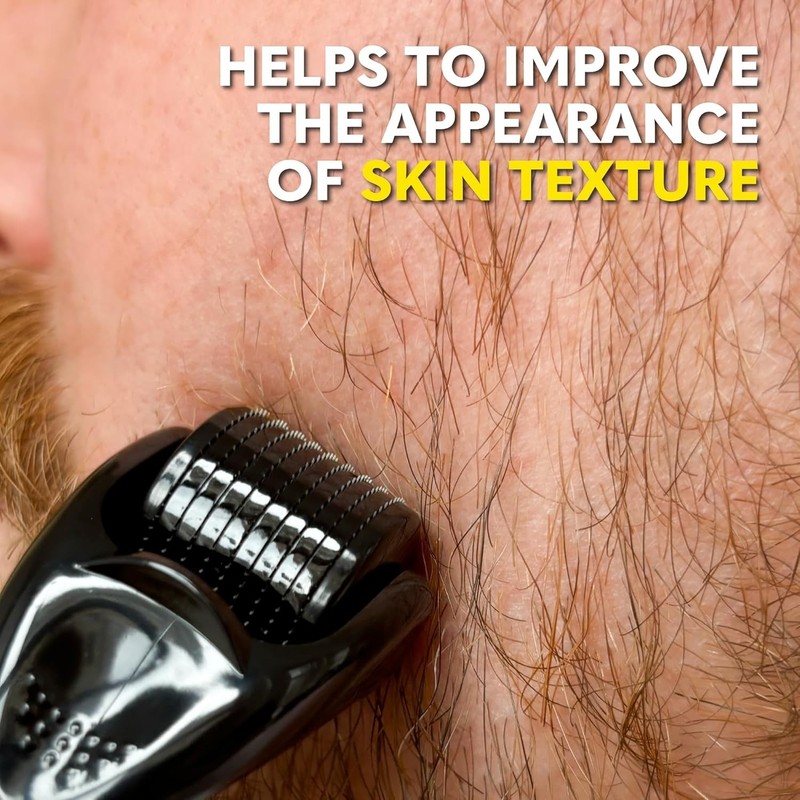 Derma Roller - Achieve Salon-Quality Skincare with 540 Titanium Needles gallery