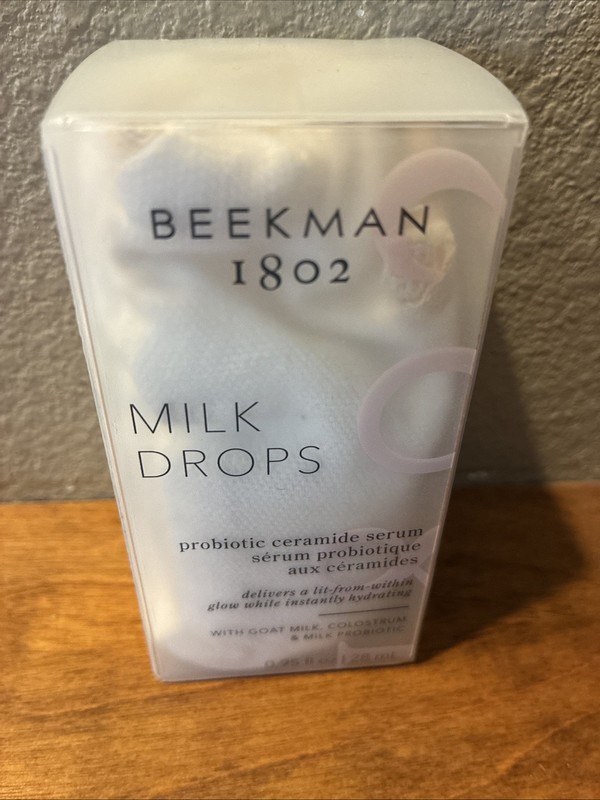 Beekman 1802 MILK DROPS probiotic creamier serum 28 ml New In Box