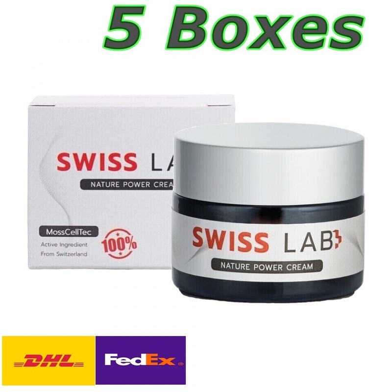 5 X Swiss Lab Cream Revitalize Skin Smooth Bright Reduce Blemishes Dark Spot