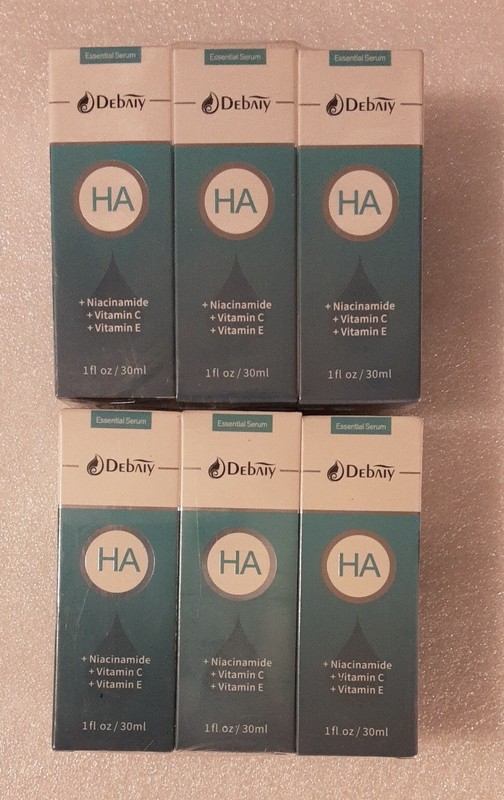 DEBAIY HA Essential Serum 1fl oz. ea exp 10/2025, Lot of 6 Sealed Free Ship