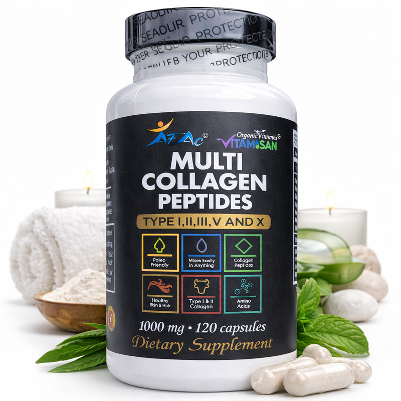 Collagen Peptides Powder capsules Supplements Pills Booster Colagen Vitamins gallery
