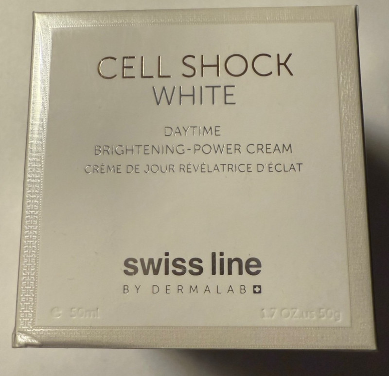 Swiss Line Cell Shock White Daytime Brightening-Power Cream – 1.7 oz