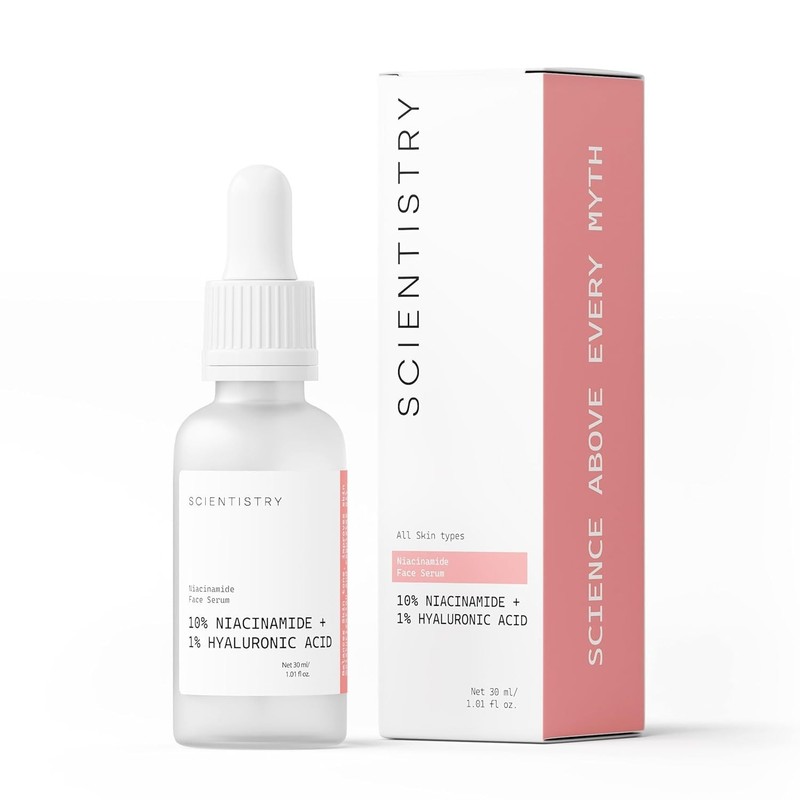 Niacinamide Face Serum With & Hyaluronic For Men & Women All Skin Types 30 ml