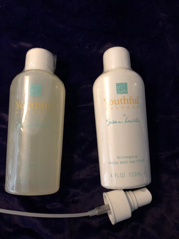 Youthful Essence Susan Lucci Facial Wash And Mist-Toner Set New Unopened