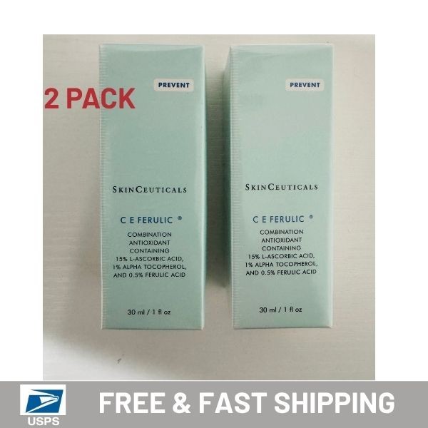 SkinCeuticals C E Ferulic With 15% L-ascorbic Acid Serum – 1 fl oz ( 2 PACK )