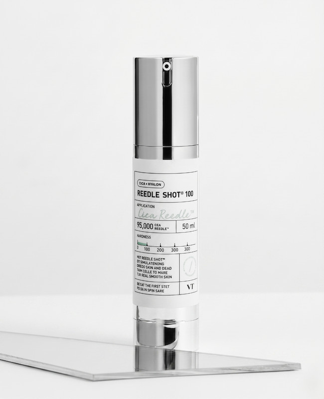 VT Cosmetics CICA Reedle Shot 100 50ml Spicule Skin Booster Serum K-Beauty NEW