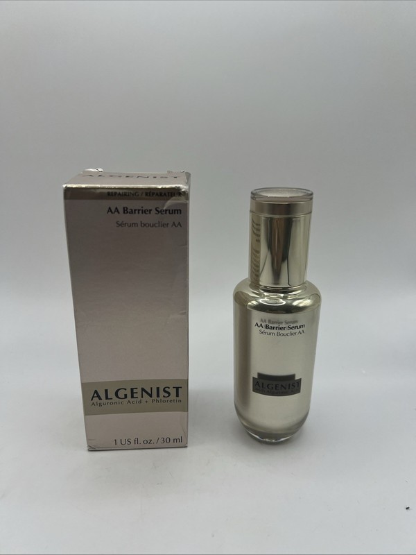 Algenist AA Barrier Serum Alguronic Acid Repairing Anti-Aging 1 oz New In Box