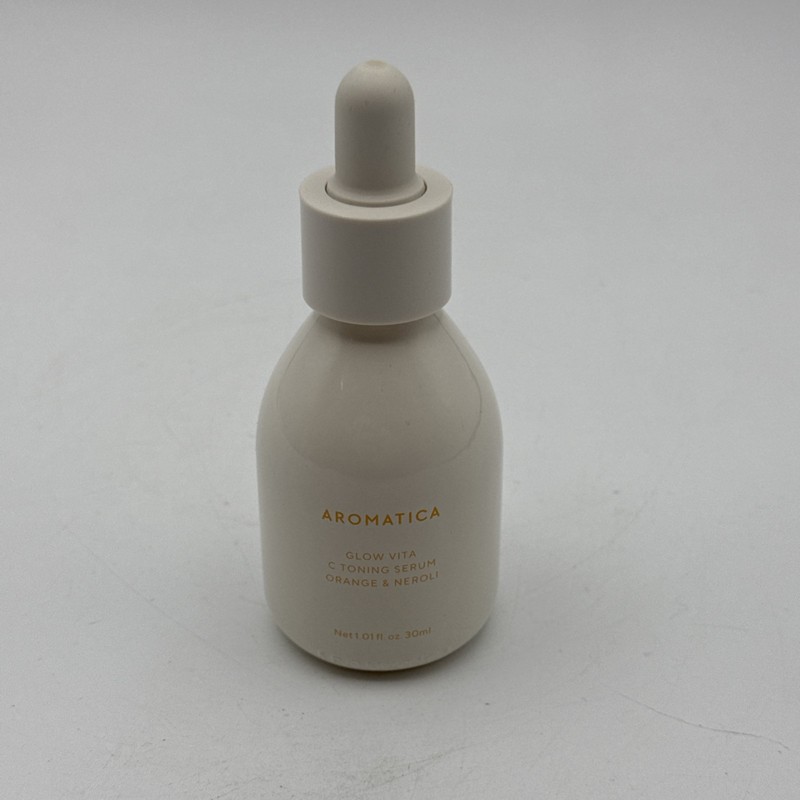 AROMATICA Glow Vita C Toning Serum Orange Neroli 1.01 fl oz – New Without Box