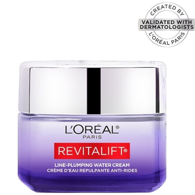 L’Oréal Revitalift Line Plumping Water Cream Hyaluronic Acid 1.7 oz NIB