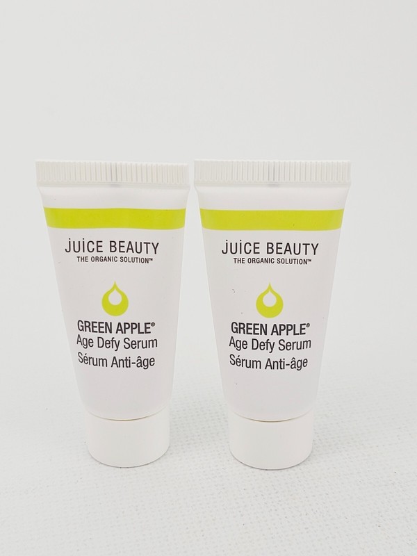 Juice Beauty Green Apple Age Defy Serum .26 oz Travel Lot of 2