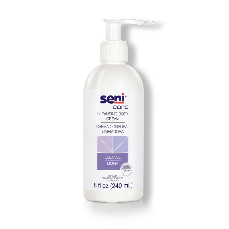 Seni Care Cream Rinse-Free Body Wash Light Scent 8 oz. 2 Ct