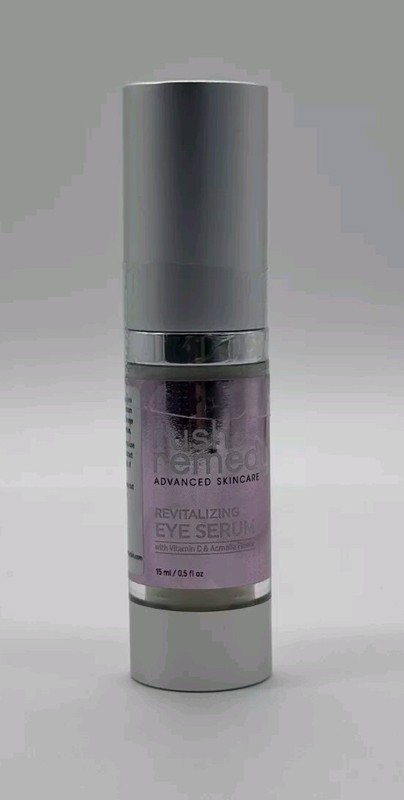 RUSH REMEDY Advanced Skin Care Revitalizing Eye Serum w/ Vitamin C – New Sealed