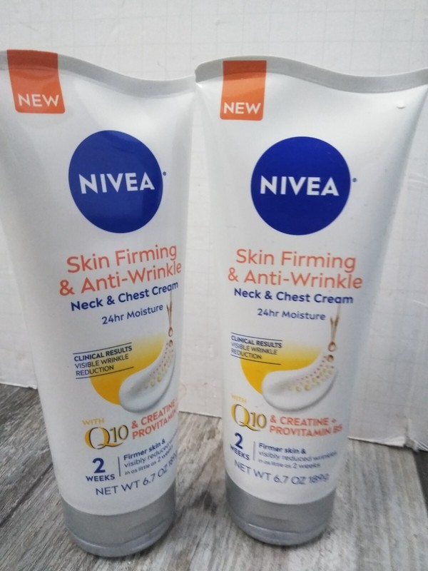 Nivea Skin Firming and Toning with Q10 + L-Carnitine - 6.7 oz Tube (2-PK BUNDLE) gallery