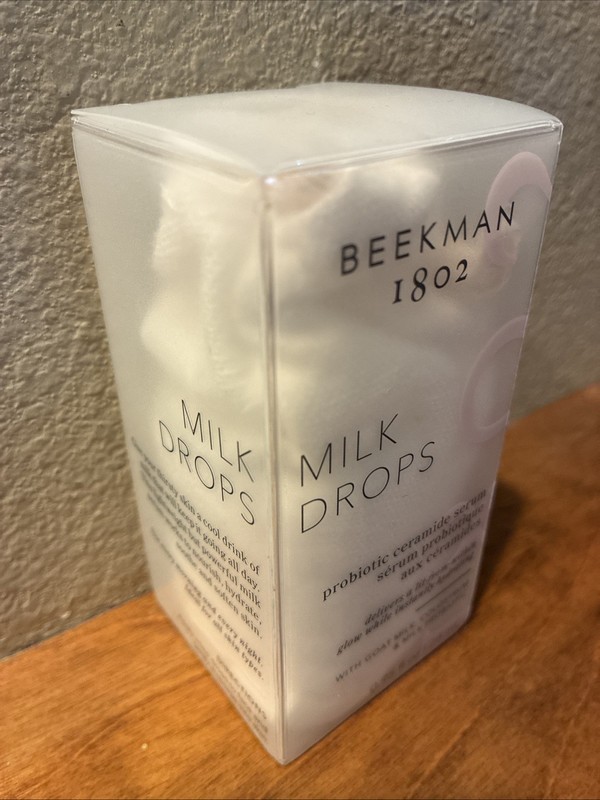 Beekman 1802 MILK DROPS probiotic creamier serum 28 ml New In Box gallery
