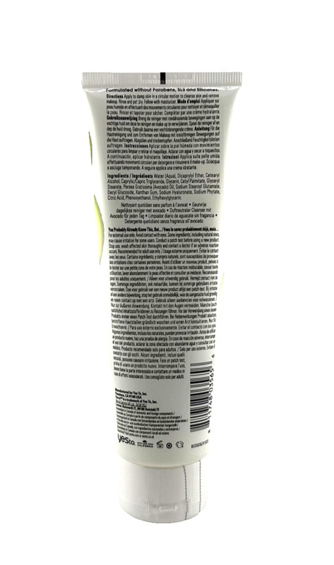 Yes To Avocado Daily Cream Cleanser, Eye Cream & Hyaluronic Acid Serum -Lot of 3 gallery