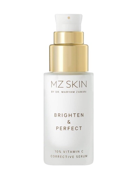 MZ Skin Brighten & Perfect 10% Vitamin C Corrective Serum NIB Luxury Care