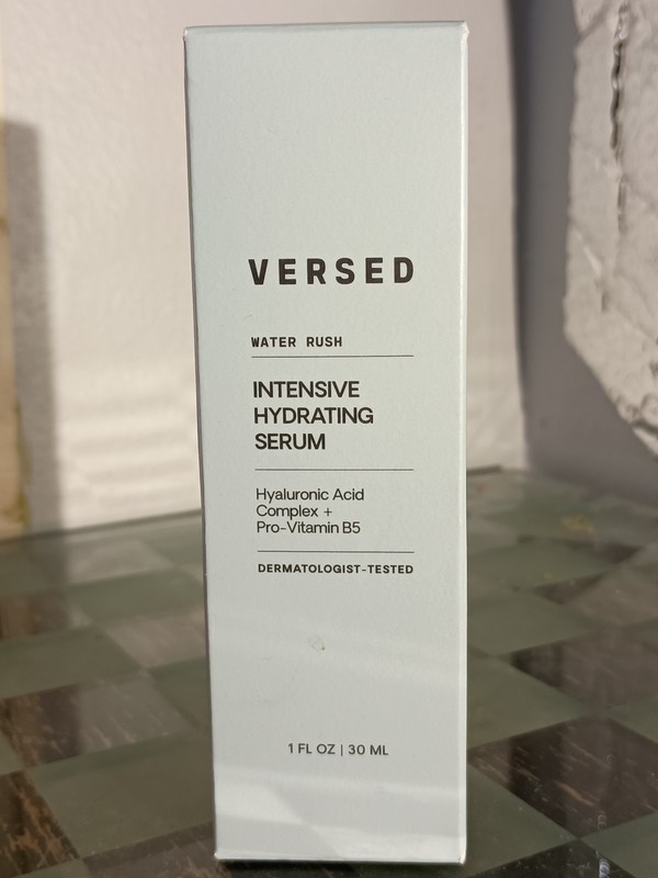 VERSED WATER RUSH INTENSIVE HYDRATING SERUM 1.0 fl oz New In Box