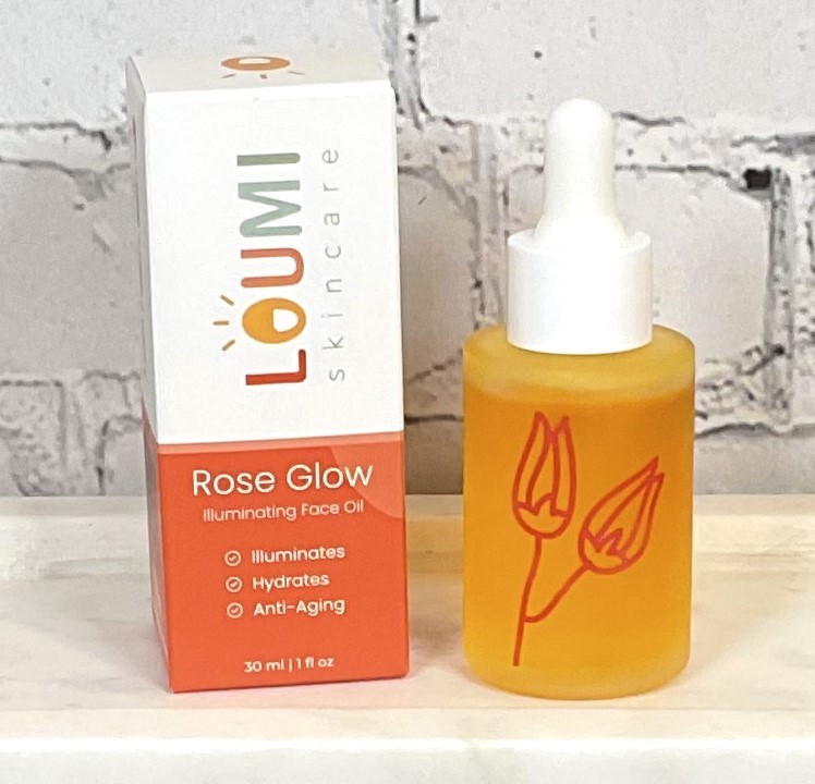 NIB LOUMI Rose Glow Illuminating Face Oil 1 fl oz/30ml ILLUMINATE ANTI-AGING gallery