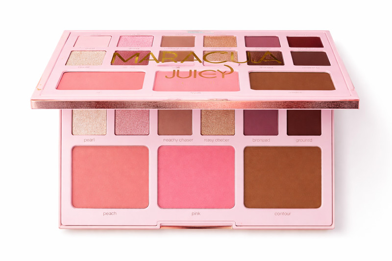 Tarte Maracuja Juicy Eye & Cheek Palette – Hydrating Eyeshadow, Blush & Contour