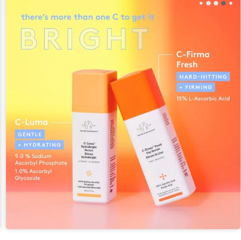 Drunk Elephant C-Luma Hydrabright Gentle Hydrating Vitamin C Serum 1 oz /$68 gallery