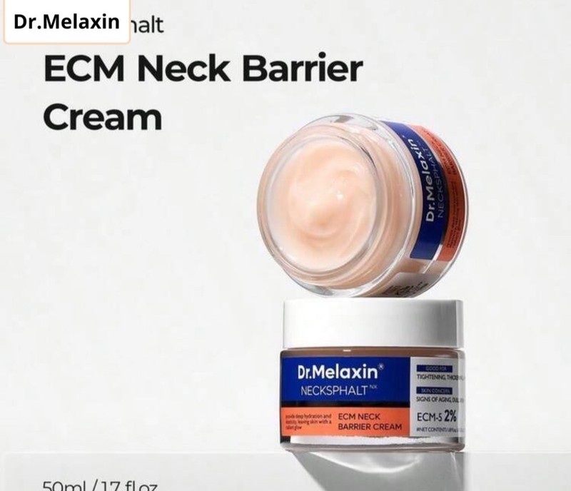 Dr. Melaxin Necksphalt Neck Cream. ECM Barrier Repair, Anti-Aging/Firming gallery