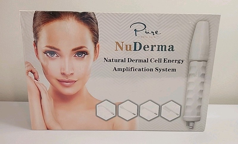 Pure NuDerma Natural Dermal Cell Energy Amplification System Therapy Wand