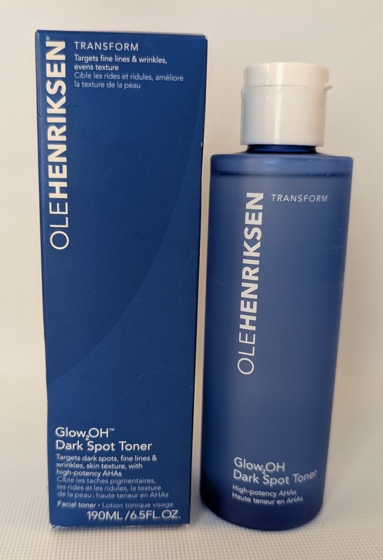 Olehenriksen Transform Glow2OH Dark Spot Toner 6.5 oz/190 ml ~ NEW IN BOX