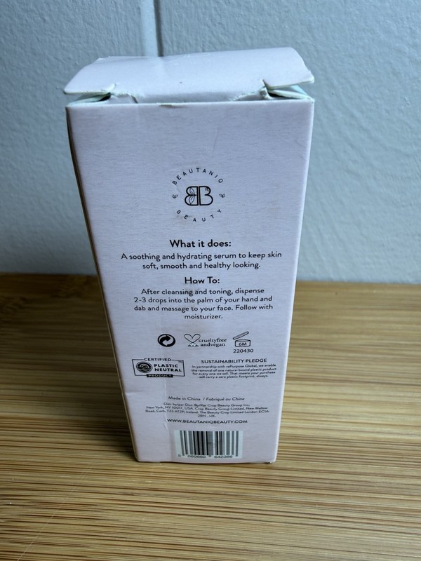 Beautaniq Beauty Raindrench Serum 30mL 1 ozHydrating Soothing Full Size 95% full gallery