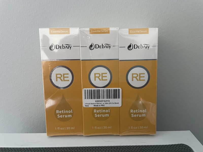 3 Pack DEBAIY Retinol Serum Anti Aging Serum Moisturizing for Skin (1Fl.Oz/30ml)