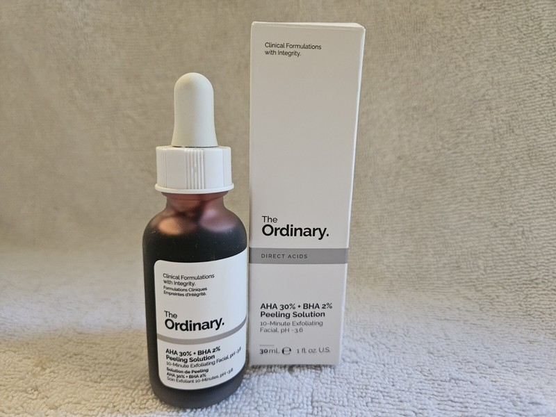 The Ordinary – Direct Acids – AHA 30% + BHA 2% Peeling Solution Full Size NIB