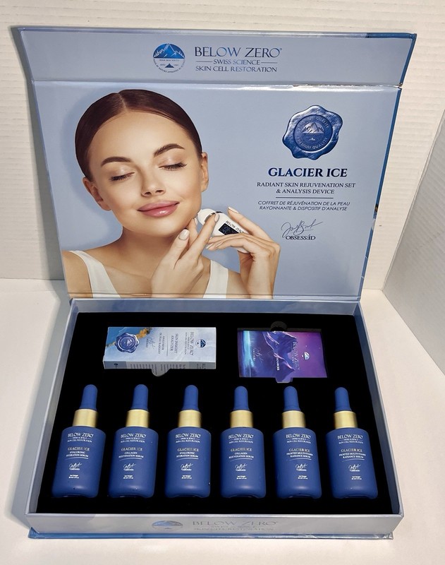 Below Zero Swiss Science Glacier Ice Skin Care Set with Device New gallery