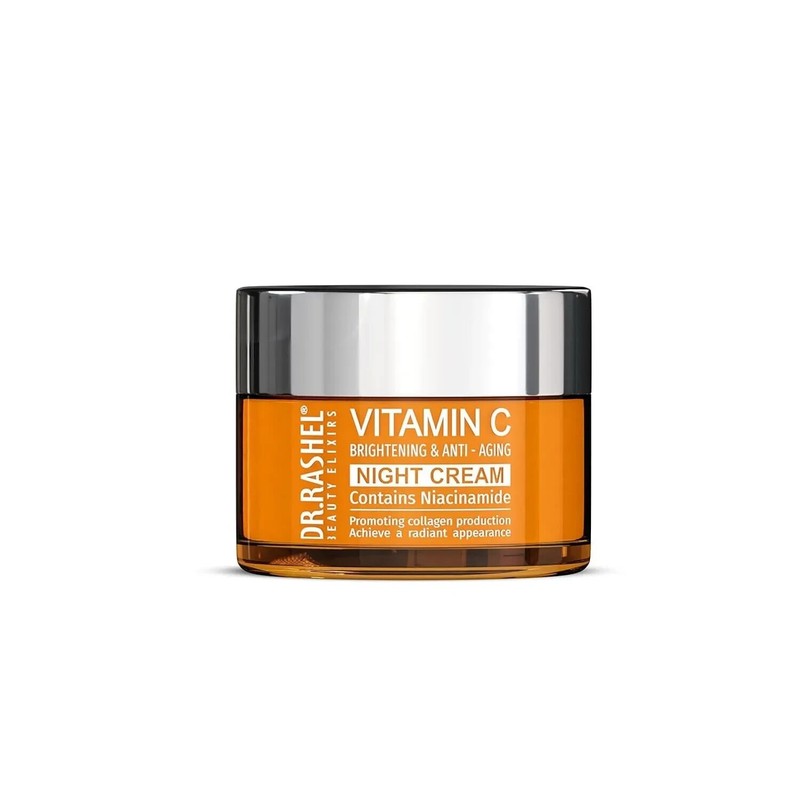 DR.RASHEL Vitamin C Night Cream -Fight Against Fine lines & Wrinkles 50 g