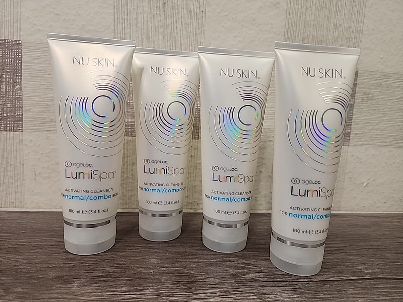 4 Pack Nu Skin Nuskin AgeLoc LumiSpa activating cleanser Normal/Combo 3.4Oz✅️