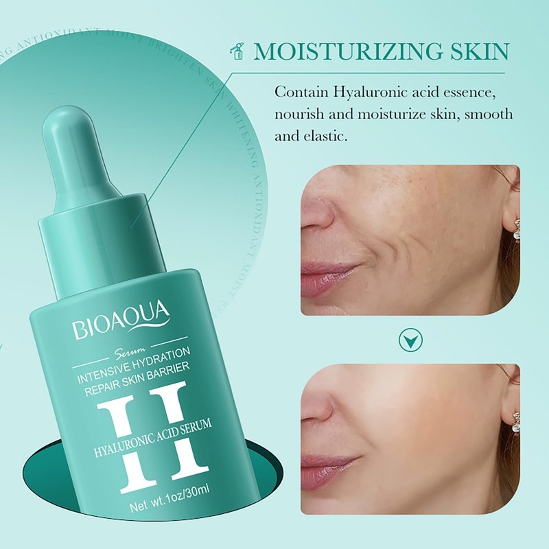 BIOAQUA Hyaluronic Acid Facial Serum Hydration Repair Skin Anti-Wrinkles 30ml gallery