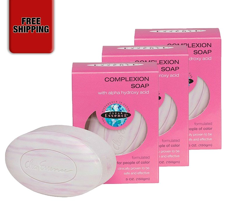 Clear Essence Anti-Aging Complexion Soap with Alpha Hydroxy Acid 5 oz. [3 pack]