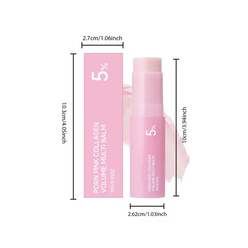PDRN Korean Beauty Pink Collagen Volume Multi Balm Hydrating Face Moisturizer gallery