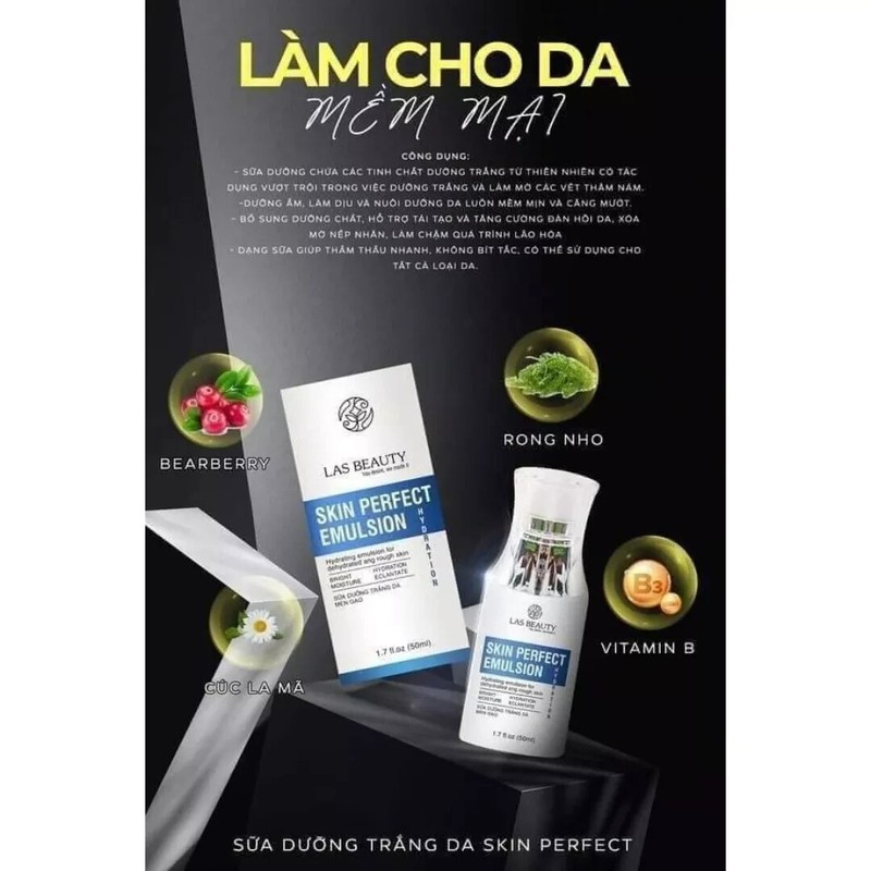 Las Beauty Original Skin Perfect Emulsion 50ml (EXP 05/2027) FREE SHIPPING gallery