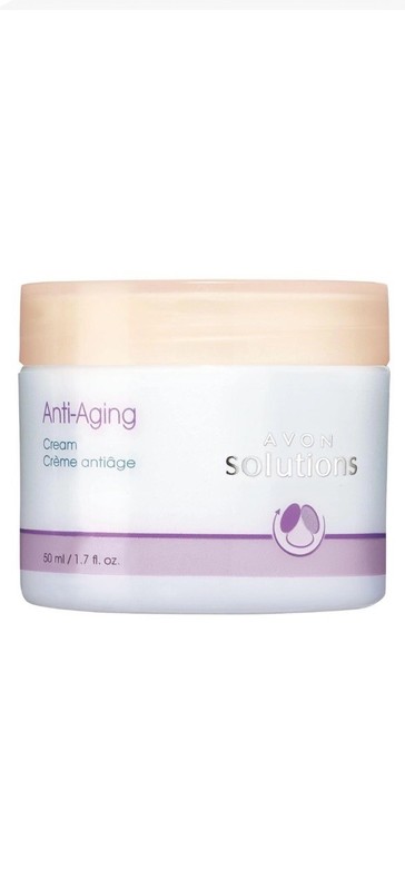 Avon SOLUTIONS Anti-Aging Cream 1.7 fl oz Full Size! Sunflower Chia Extract