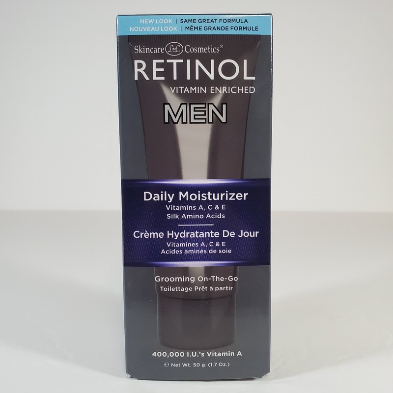 Skincare Cosmetics Men’s Anti-aging Retinol Daily Moisturizer 1.7oz Tone Firm