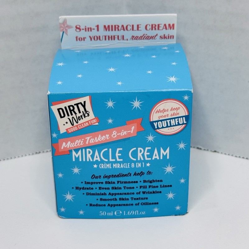 NEW Dirty Works Multitasker Miracle Face Cream Anti-wrinkle & Firming 1.69 oz