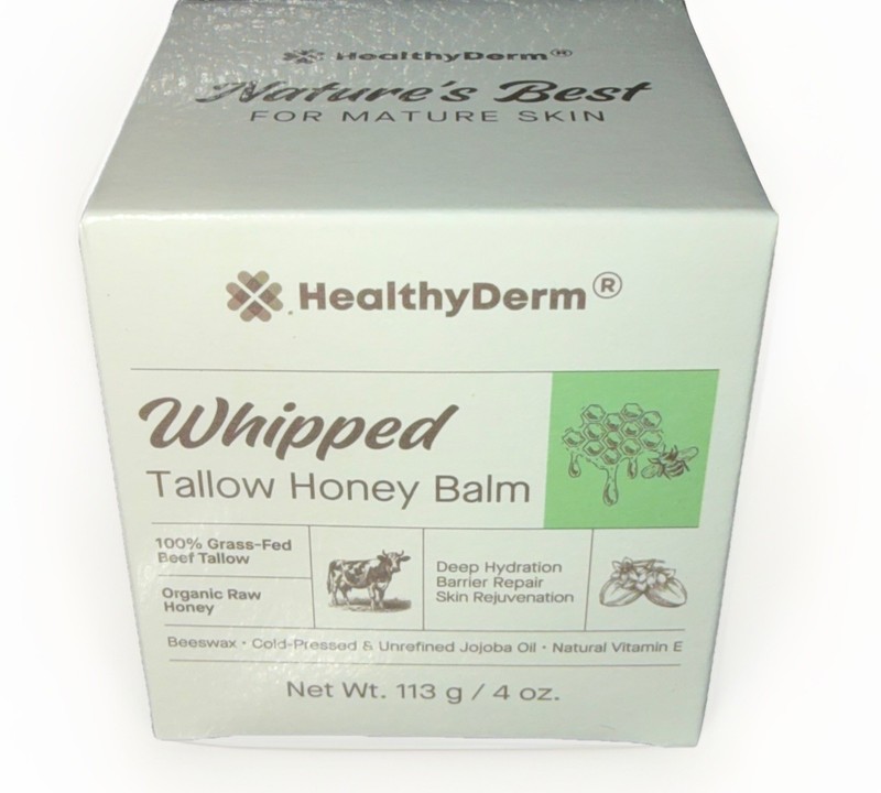 Whipped Tallow Balm 100% Natural Grass-Fed Deep hydration Repair 4 oz (113 g)