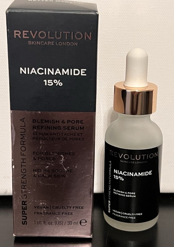 Revolution Niacinamide 15% Blemish & Pore Refining Serum Free Shipping