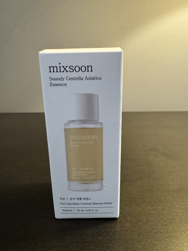 Mixsoon Soondy Centella Asiatica Essence .67 oz 20 ml Travel Size NIB