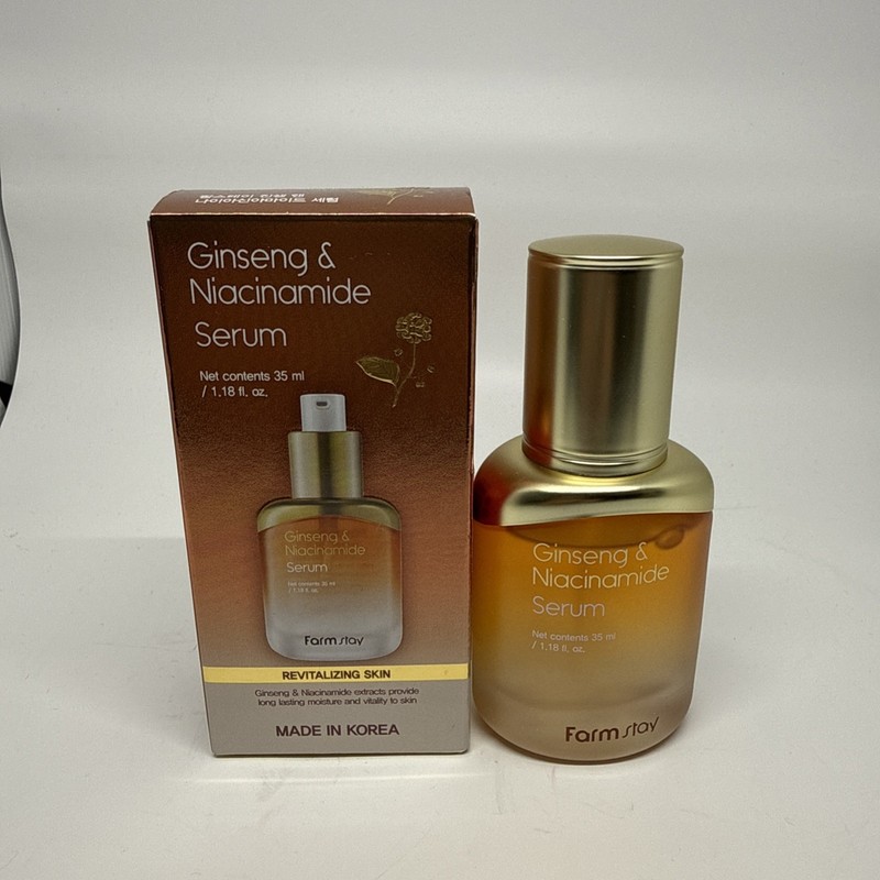 Korean Farm Stay Ginseng & Niacinamide Facial Serum