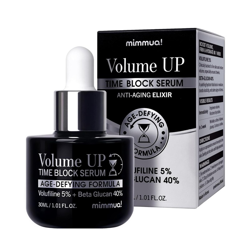 Volume UP Time Block Serum – Anti-Aging Wrinkle Filler, Volufiline + Beta Glucan