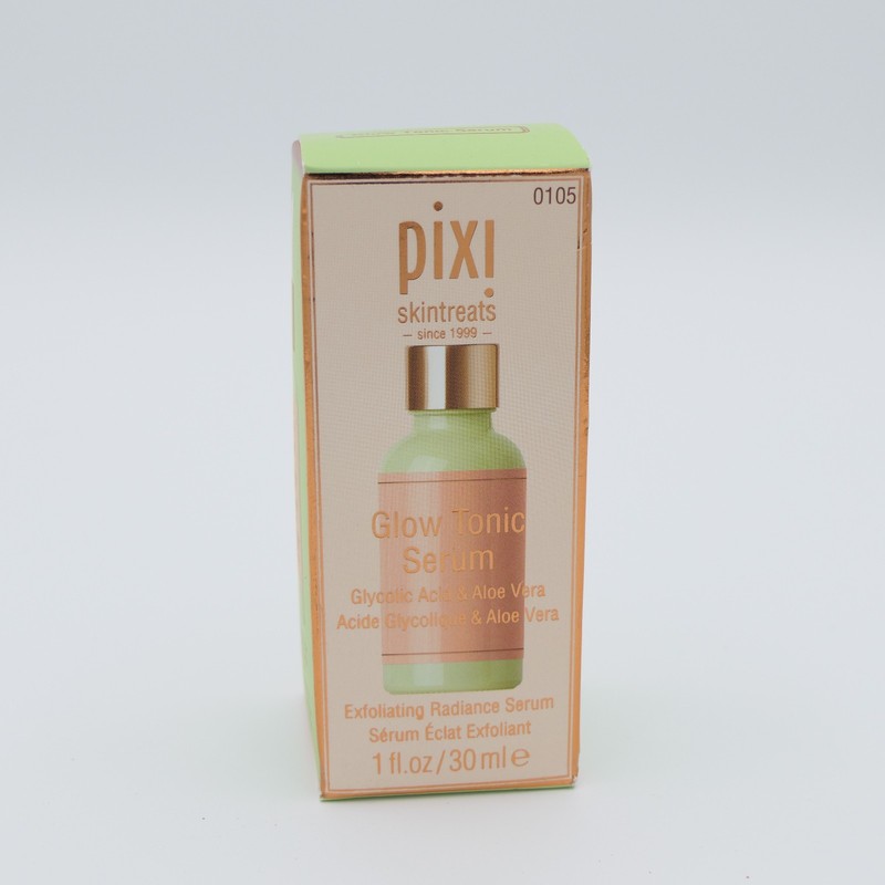 Pixi Skintreats Glow Tonic Serum Exfoliating Radiance Serum 1 oz Glycolic Acid