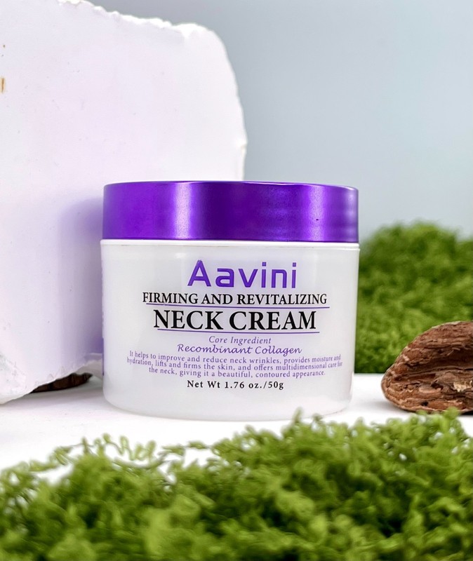 Aavini Neck Firming Cream 50g | Anti-Wrinkle Tightening Collagen Moisturizer