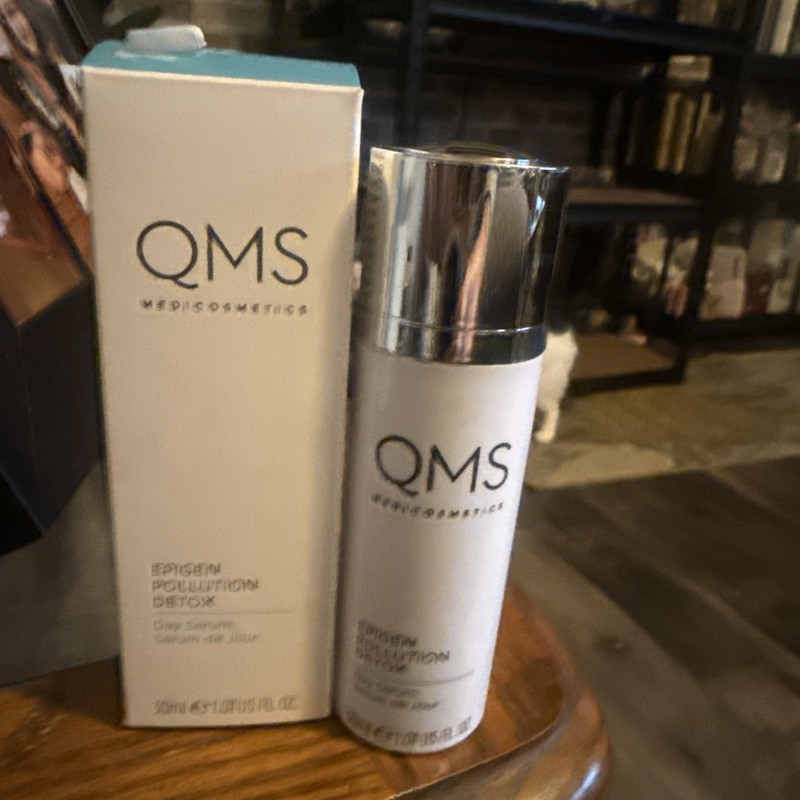 QMS MEDICOSMETICS Epigen Pollution Detox Day Serum (1.01 fl oz /30ML) NIB