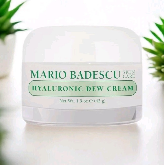 Mario Badescu Hyaluronic Dew Cream 1.5 oz Hydrating Face Moisturizer Sealed New.
