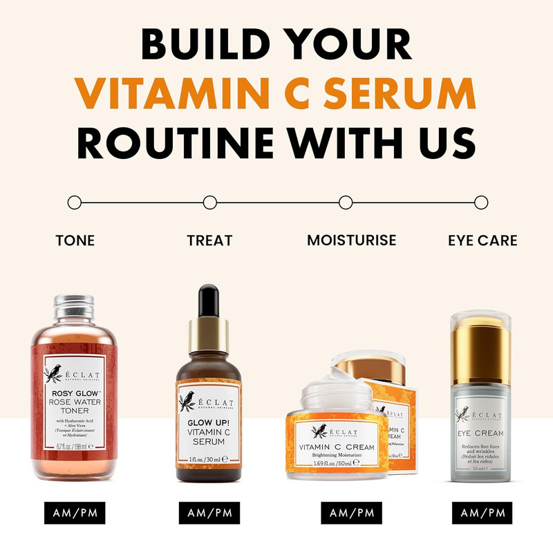 Eclat Skincare Vitamin C Serum - Skin Care for Dark Spots, Vitamin C Serum for F gallery